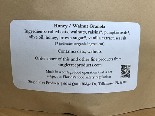 Honey/Walnut Granola - Image 3