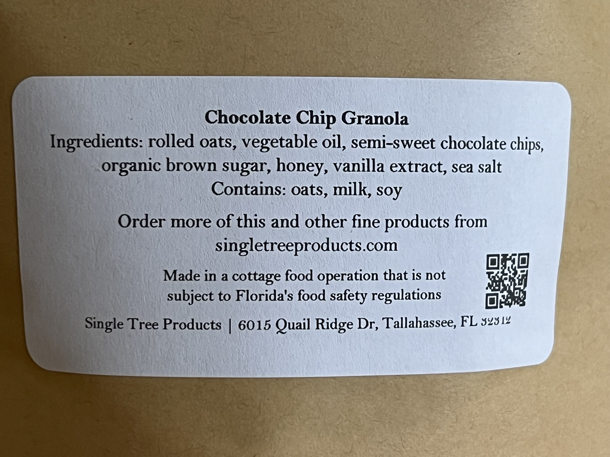 Chocolate Chip Granola - Image 2